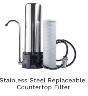 SteelPure Countertop Water Filtration System
