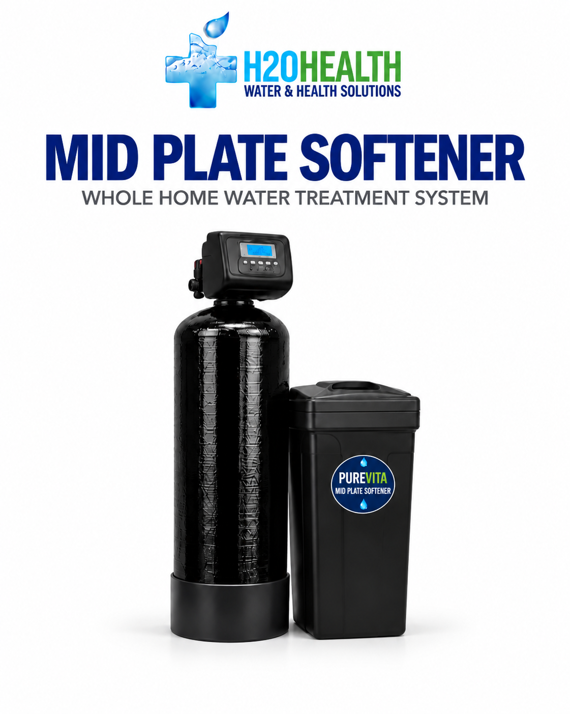 PureVita™ MID PLATE SALT SOFTENER